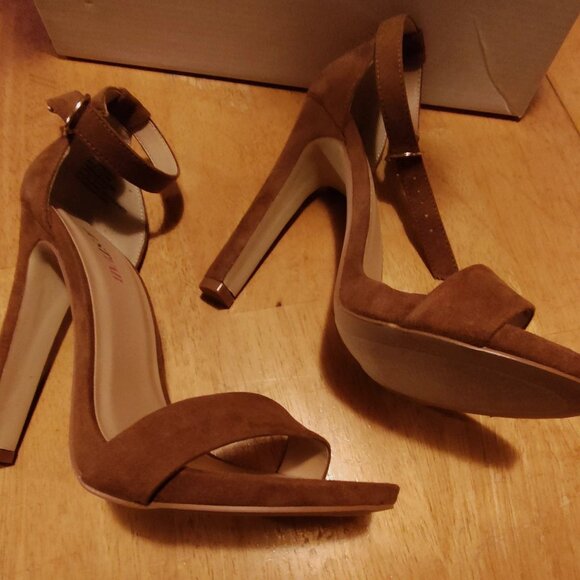 EUC Just Fab Whiskey High Heels. Size 7. SHIPS FREE - Picture 4 of 6